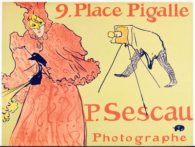 Der Fotograf Sescau, 1896 von Henri de Toulouse Lautrec